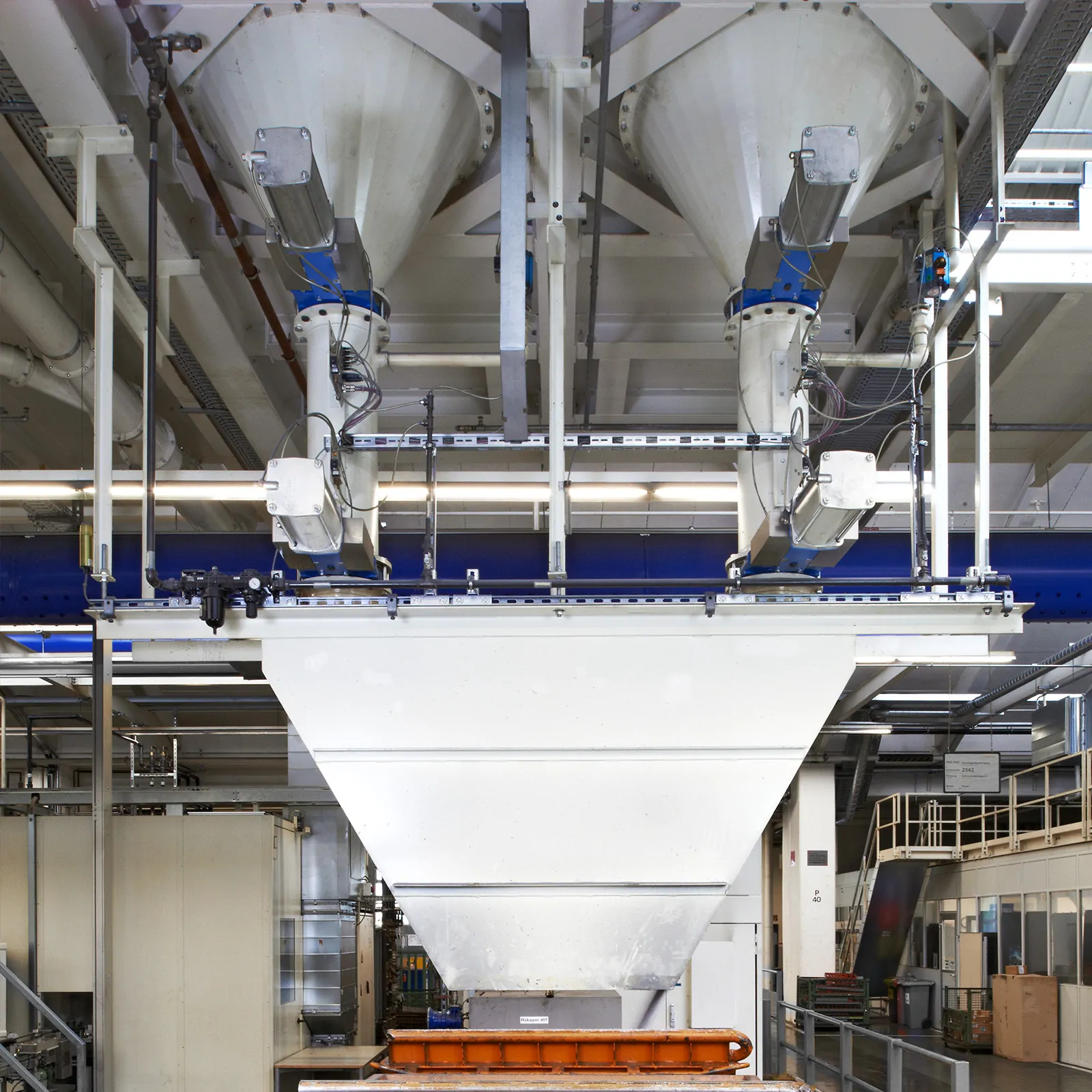 Vakuum-Späneabsauganlage