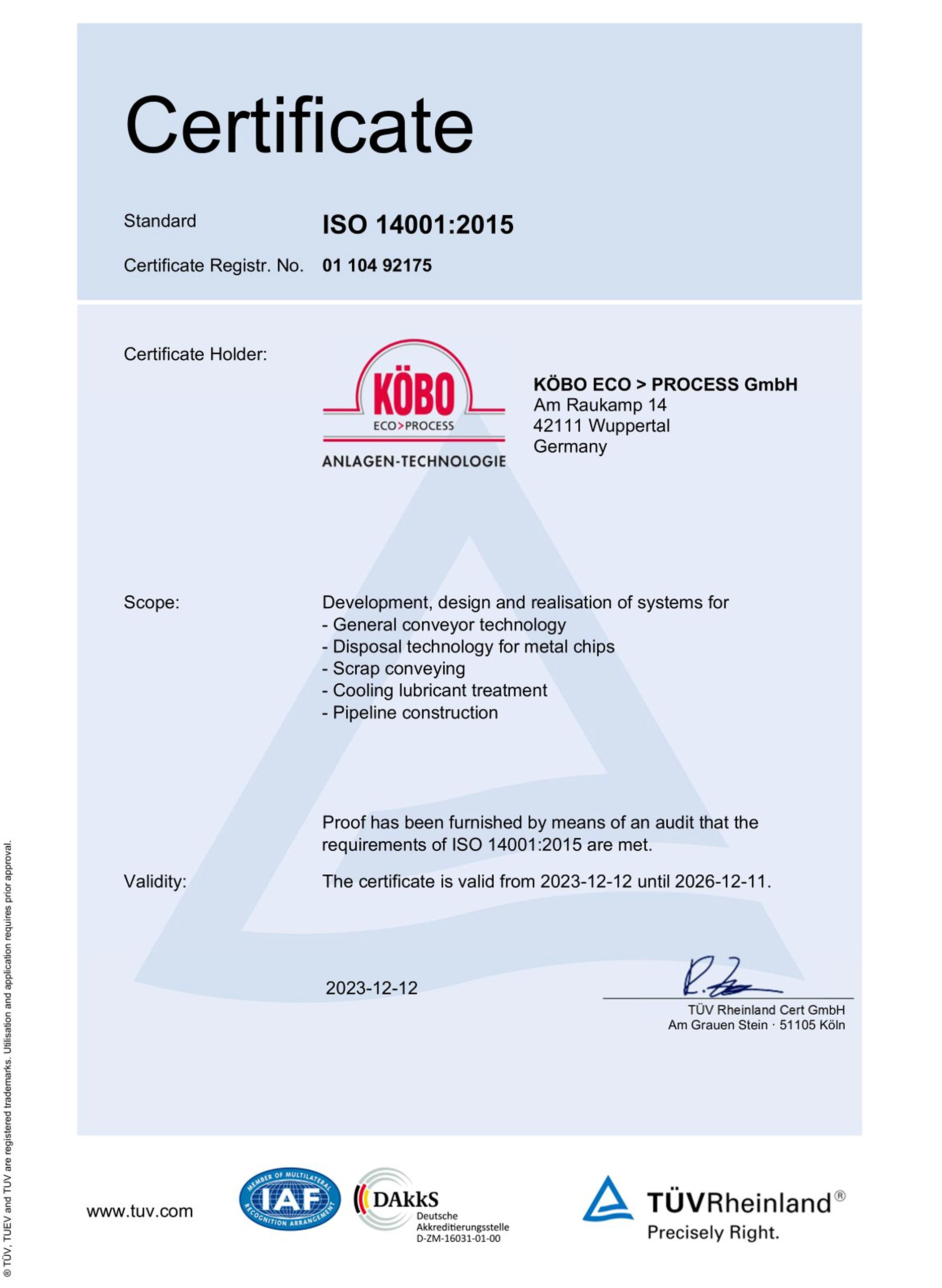 ISO 14001