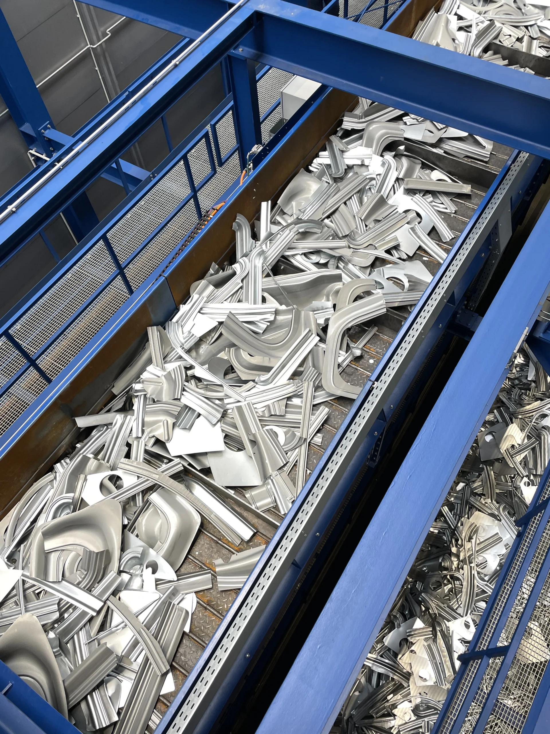 Stanzschrott Aluminium
