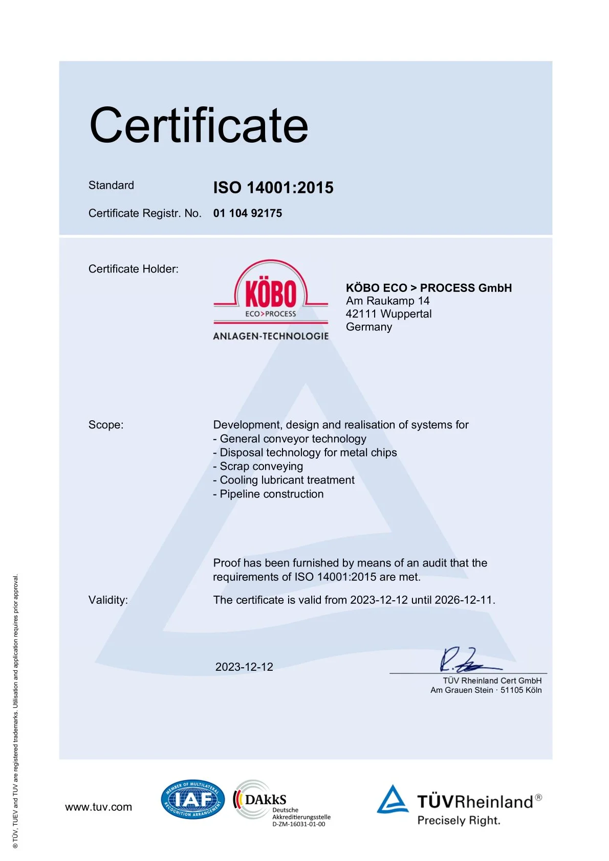 ISO 14001